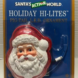 Kurt Adler Santa's Action World LED Ornament
